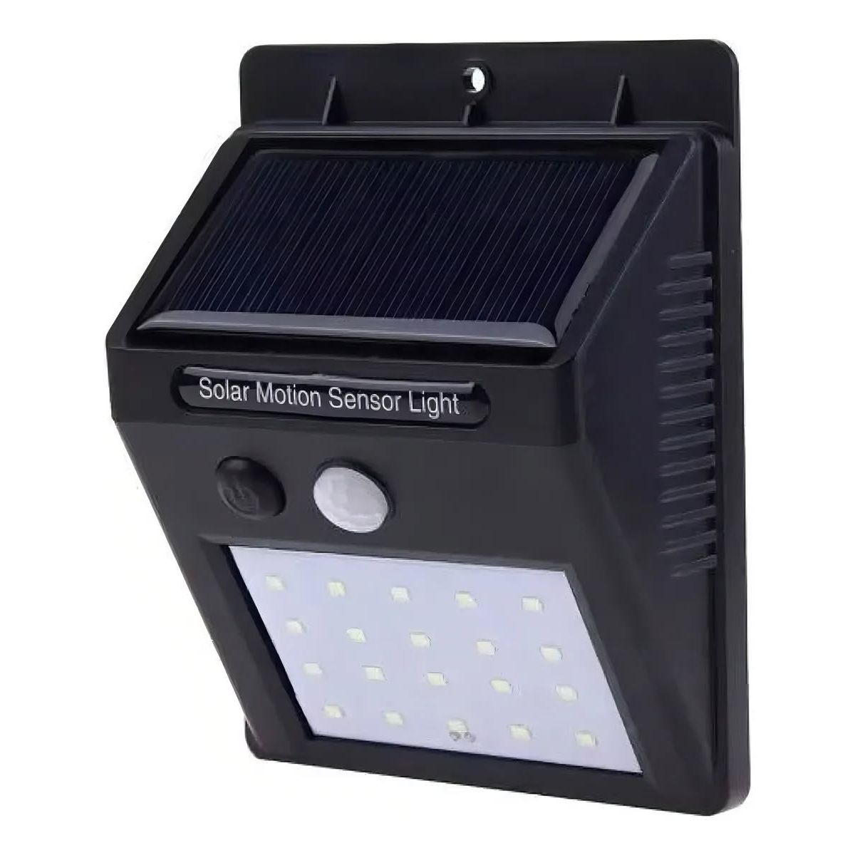 GENERICO - Farol solar led 4W 20 Led sensor movimiento exteriores IP65