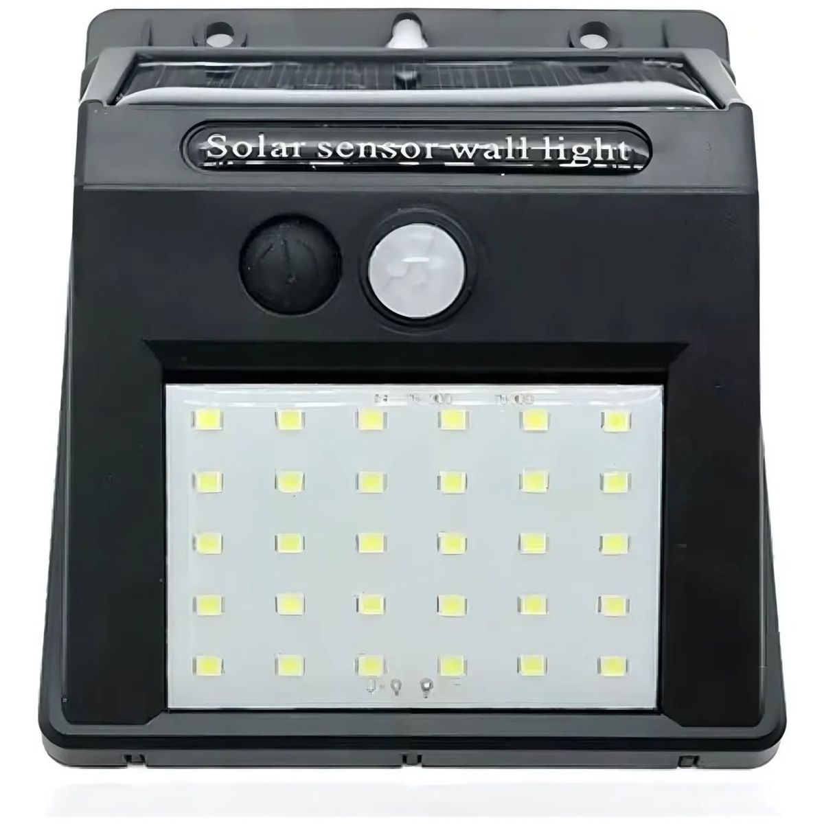 GENERICO - Farol solar led 4W 20 Led sensor movimiento exteriores IP65