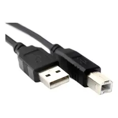 GENERICO - Cable Para Impresora 1.5m Usb 2.0 A/b