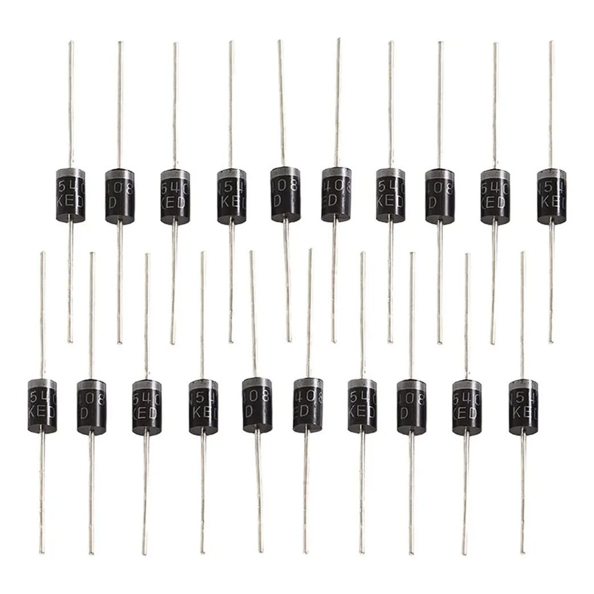 GENERICO - Pack 20 unds diodo rectificador 1n4007