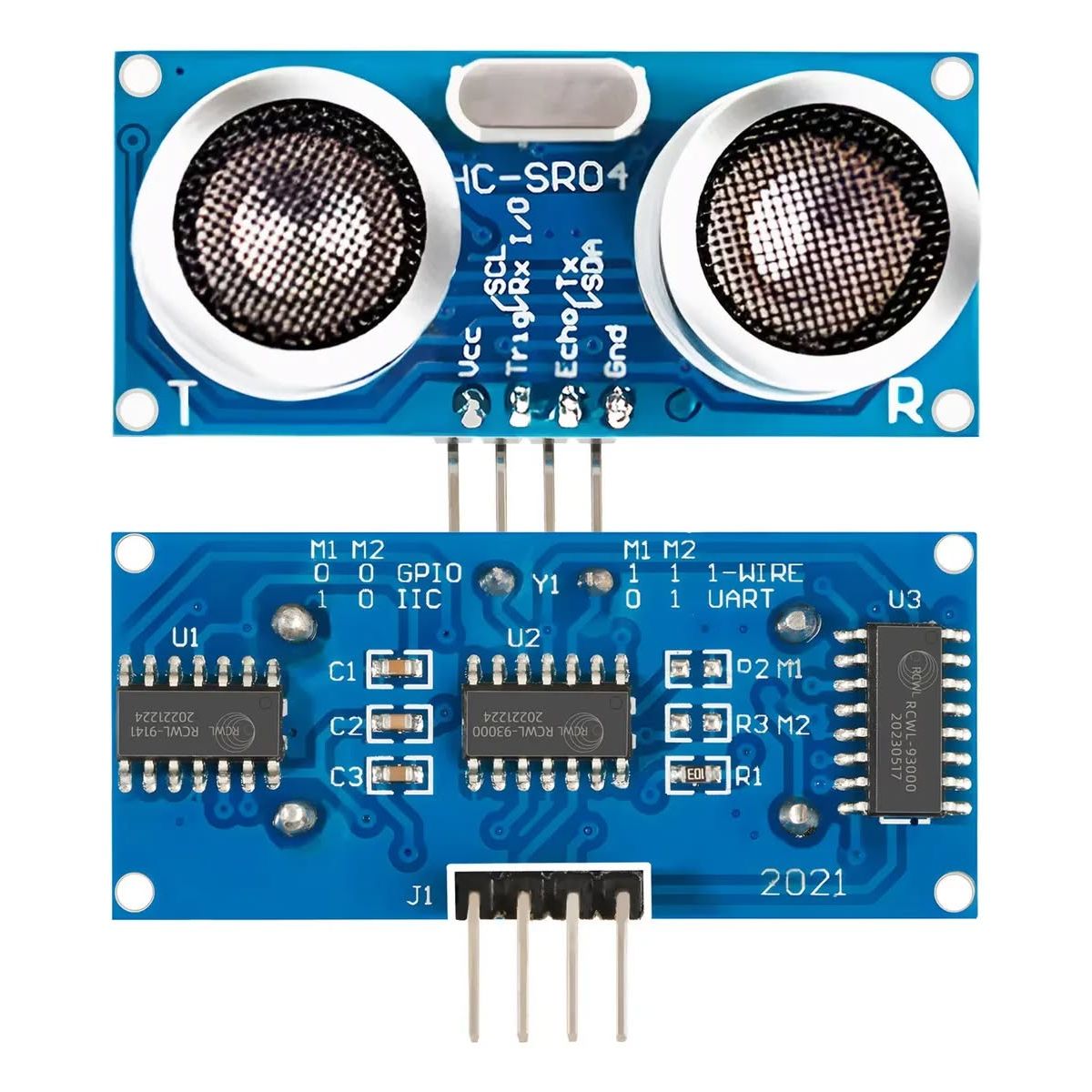 GENERICO - Vhome VH-HCSR04 sensor ultrasonico arduino detecta hasta 4 . 5m