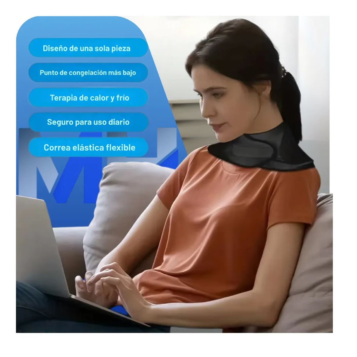 GENERICO - Compresa De Gel Reutilizable Para Cuello Y Hombro Frio-calor