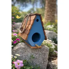 GENERICO - Casa de Pajaros Artesanal en Madera