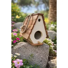 GENERICO - Casa de Pajaros Artesanal en Madera