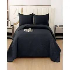 GENERICO - COBERTOR DE LUJO QUILT VERANO KING - SUPER KING BLANCO