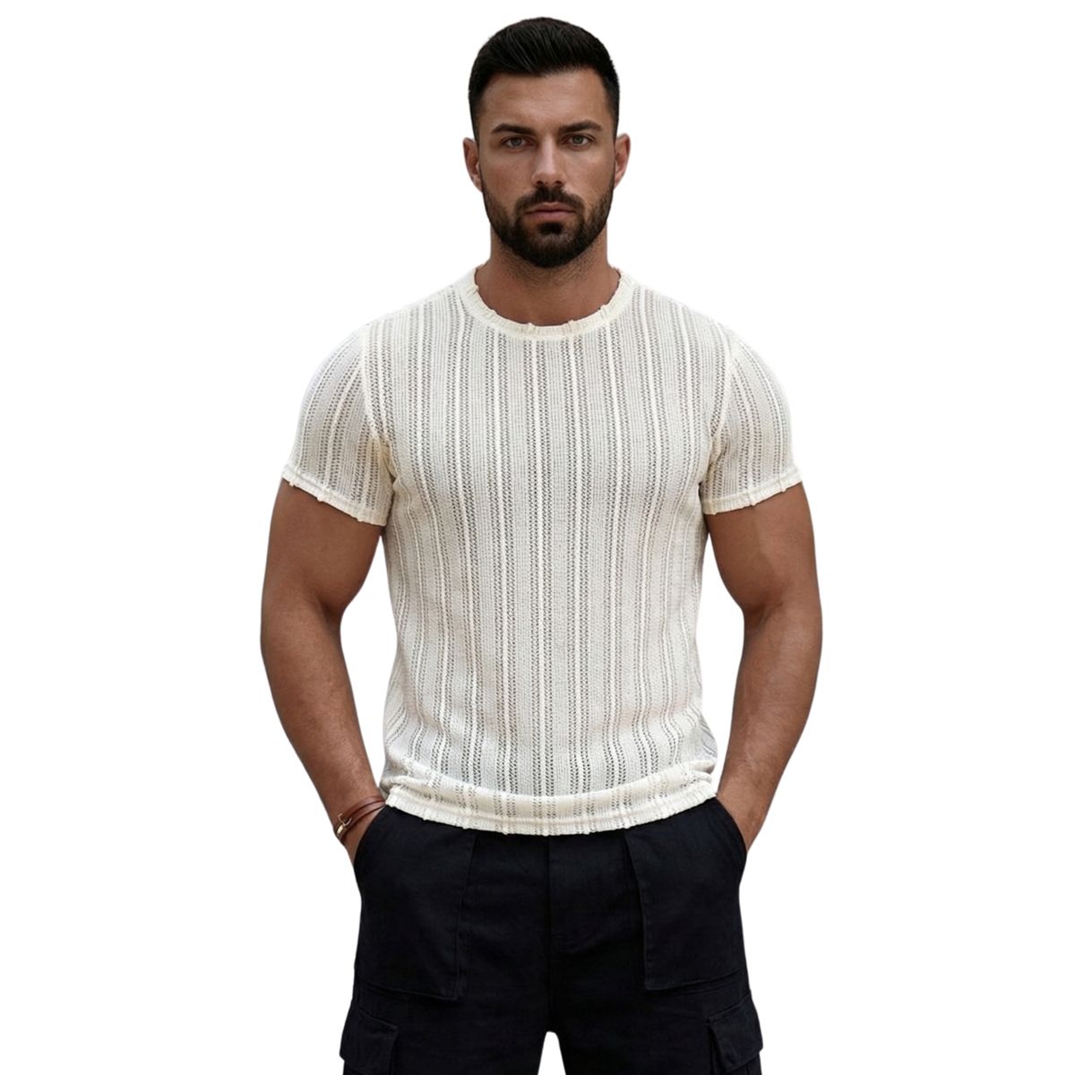 D'JOE - Polera Tejida Hombre Ramses