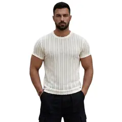 D'JOE - Polera Tejida Hombre Ramses