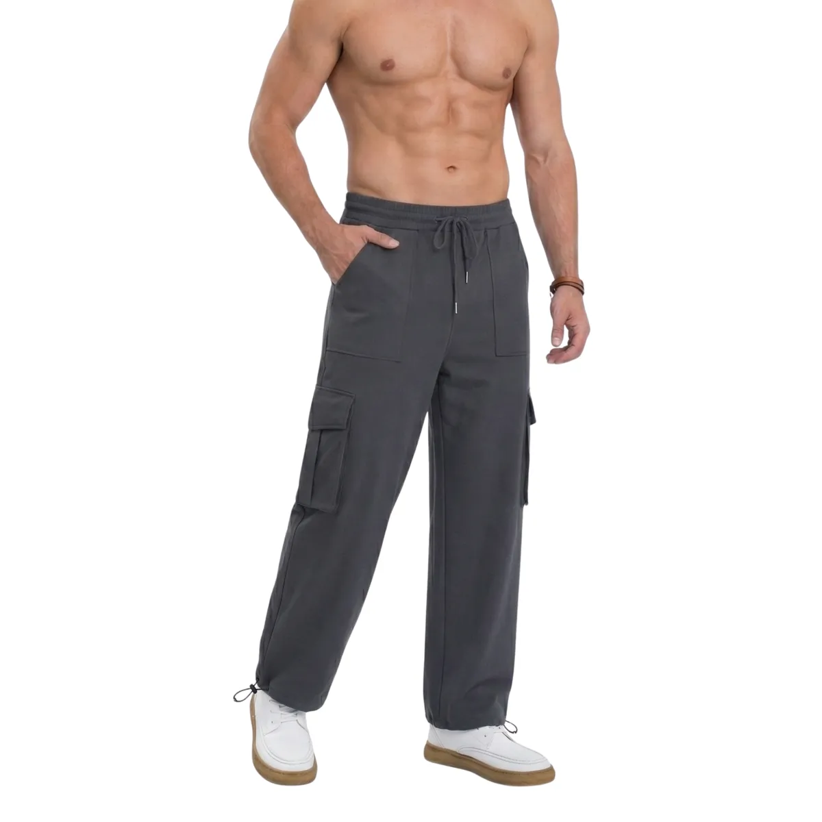 D'JOE - Pantalon Cargo Fresco Drill Liviano Hombre