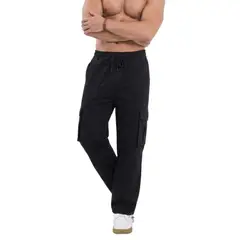 D'JOE - Pantalon Cargo Fresco Drill Liviano Hombre
