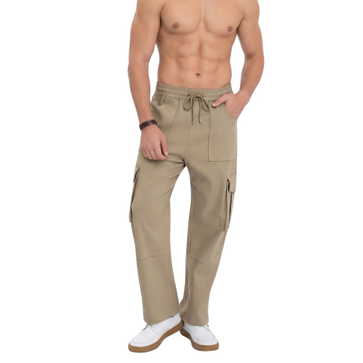 D'JOE - Pantalon Cargo Fresco Drill Liviano Hombre