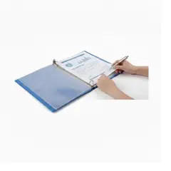 GENERICO - Carpeta A4 20 Fundas Color Azul