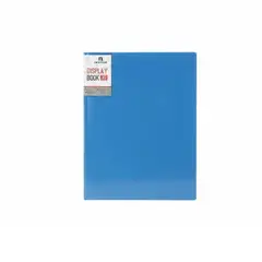 GENERICO - Carpeta A4 30 Fundas Color Azul