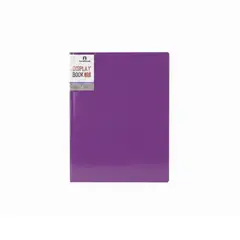 GENERICO - Carpeta A4 30 Fundas Color Morado