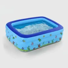 GENERICO - Piscina Inflable Rectangular Verano 305 X 183 X 60cm Azul