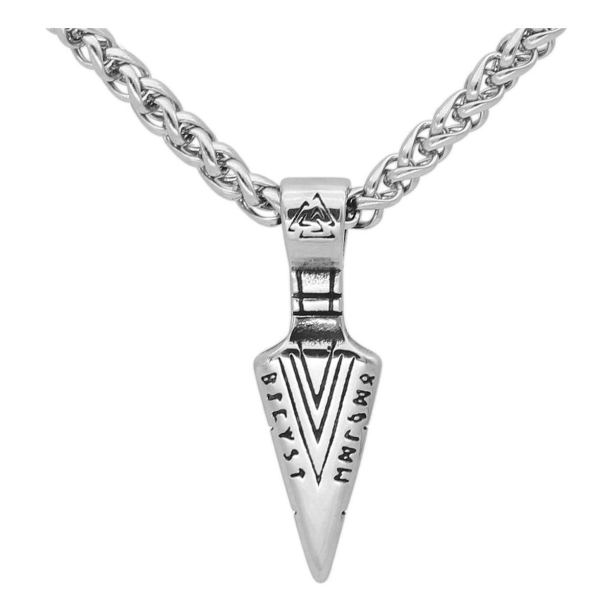 GENERICO - Collar Vikingo Runas Valknut Hombre Mujer Moda 2021