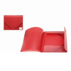 GENERICO - Carpeta 25 X 32 Cm Color Rojo