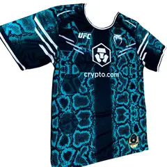 VENUM - Polera UFC Adrenaline Verde Fight Night TOPURIA Camiseta Oficial MMA Talla L