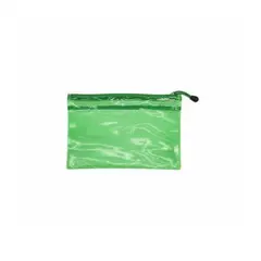 GENERICO - Sobre De Pvc Con Cremallera 37 CM Verde