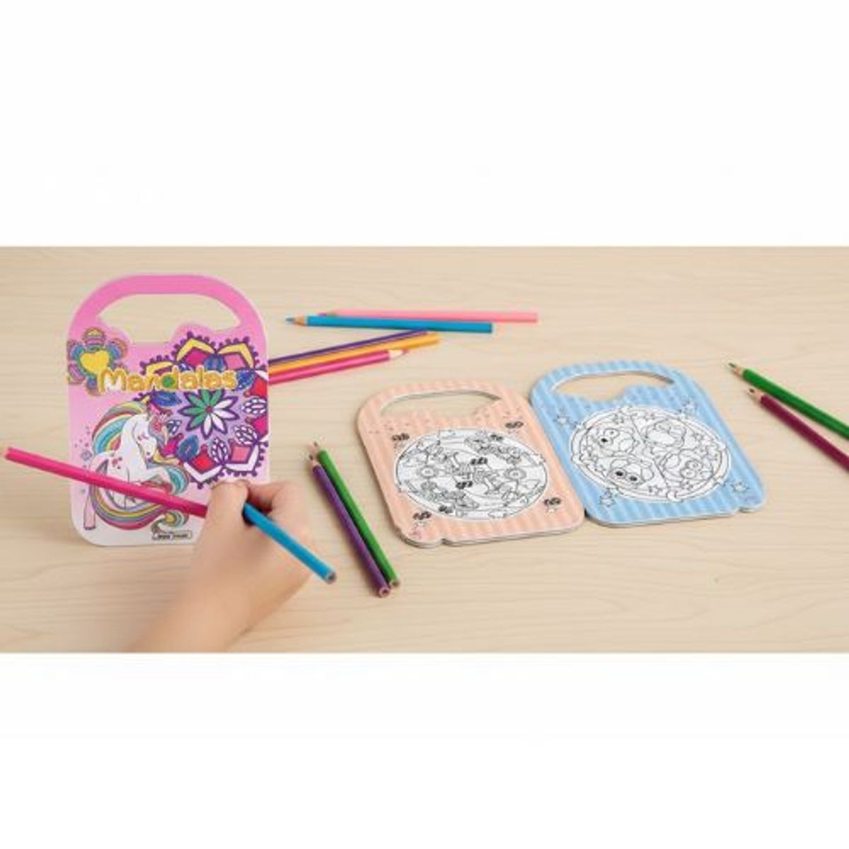 GENERICO - Llibro Para Colorear Mandalas Unicornio