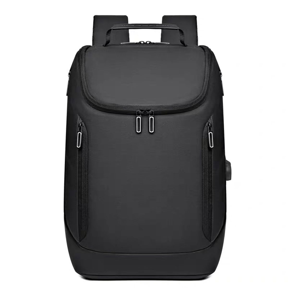 MOMO - Mochila De Viaje Para Notebook Pulgadas Escolar Eimperm Negro Liso