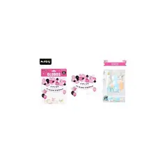 GENERICO - Set de globos látex rosado y negro 55pcs