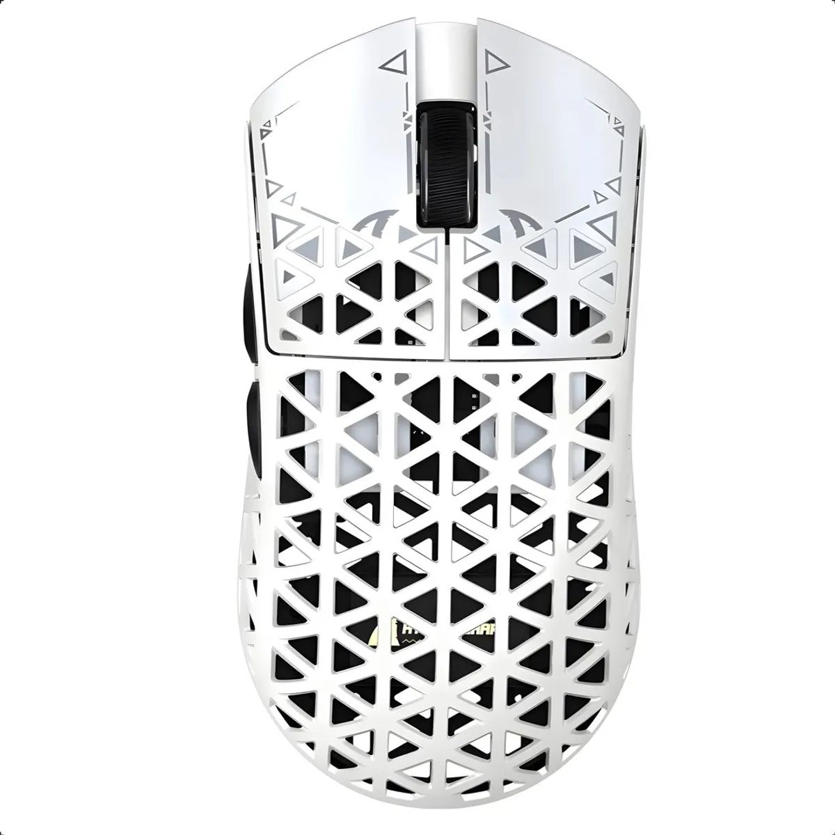 ATTACK SHARK - Mouse Inalambrico Attack Shark R5 Ultra 8k Fibra De Carbono Blanco