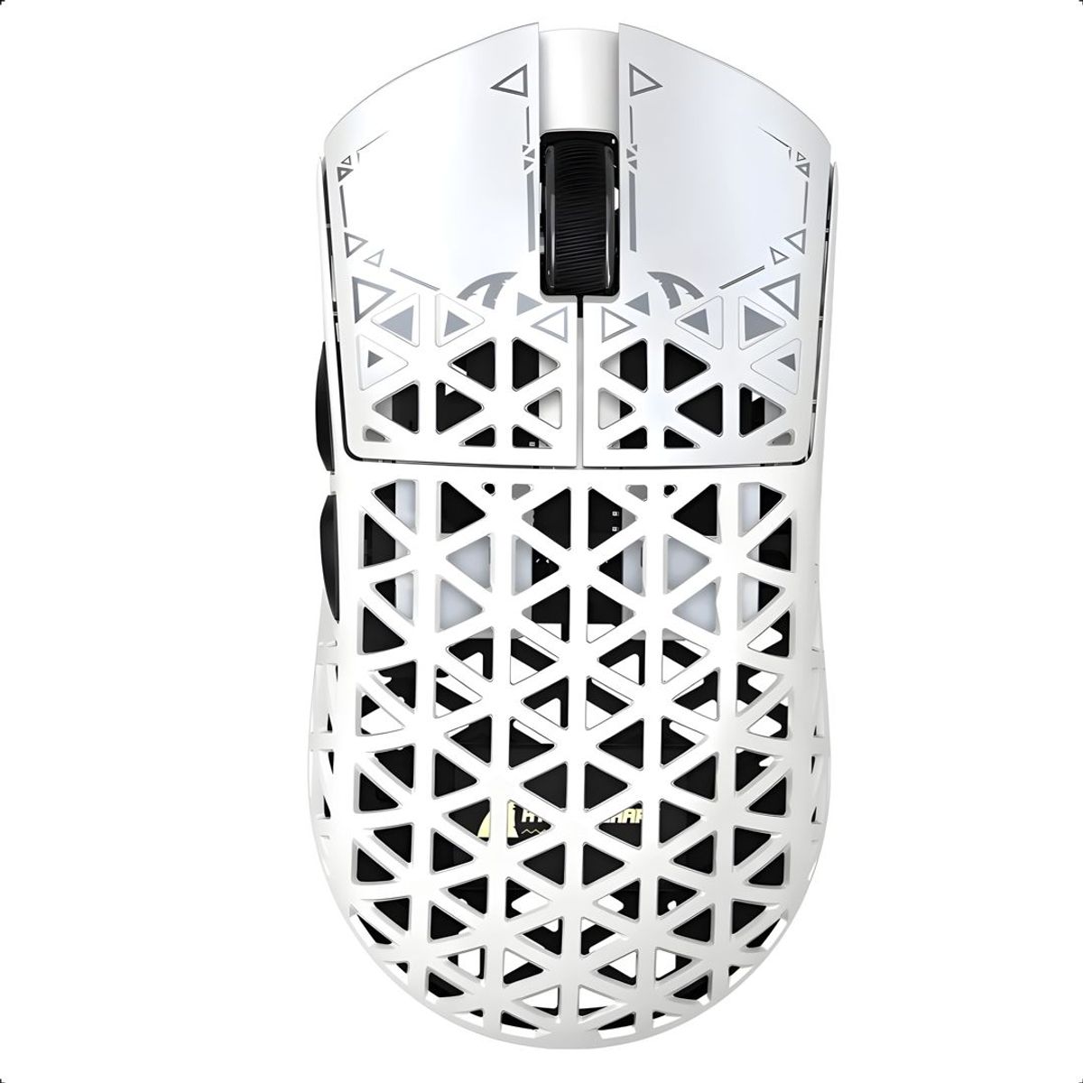 ATTACK SHARK - Mouse Inalambrico Attack Shark R5 Ultra 8k Fibra De Carbono Blanco