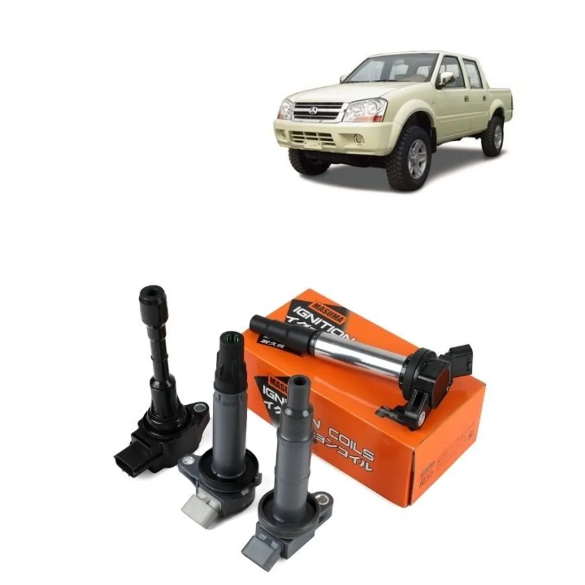 GENERICO - Bobina de Encendido Masuma Para  BAW Luling MIC-0022