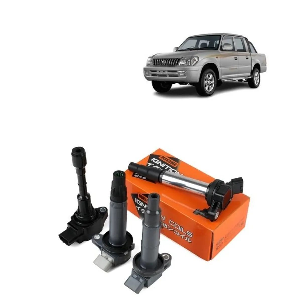 GENERICO - Bobina de Encendido Masuma Para  BAW Yueling MIC-0022