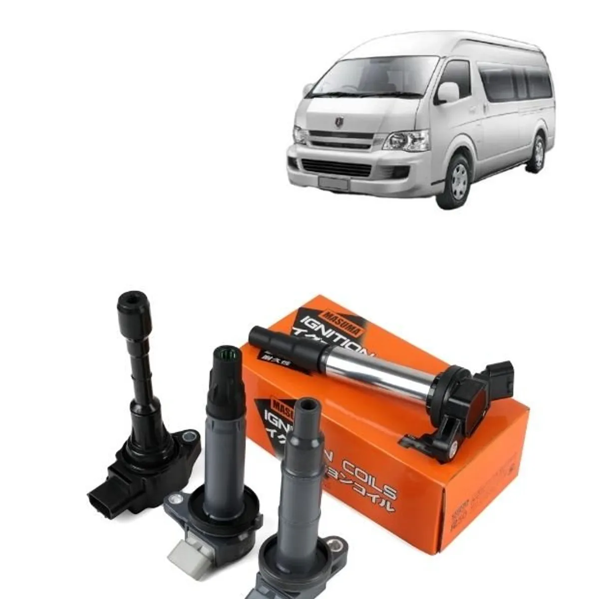 GENERICO - Bobina de Encendido Masuma Para  JINBEI Haise MIC-0022