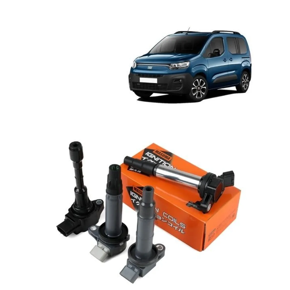 GENERICO - Bobina de Encendido Masuma Para Fiat Doblo MIC-0055