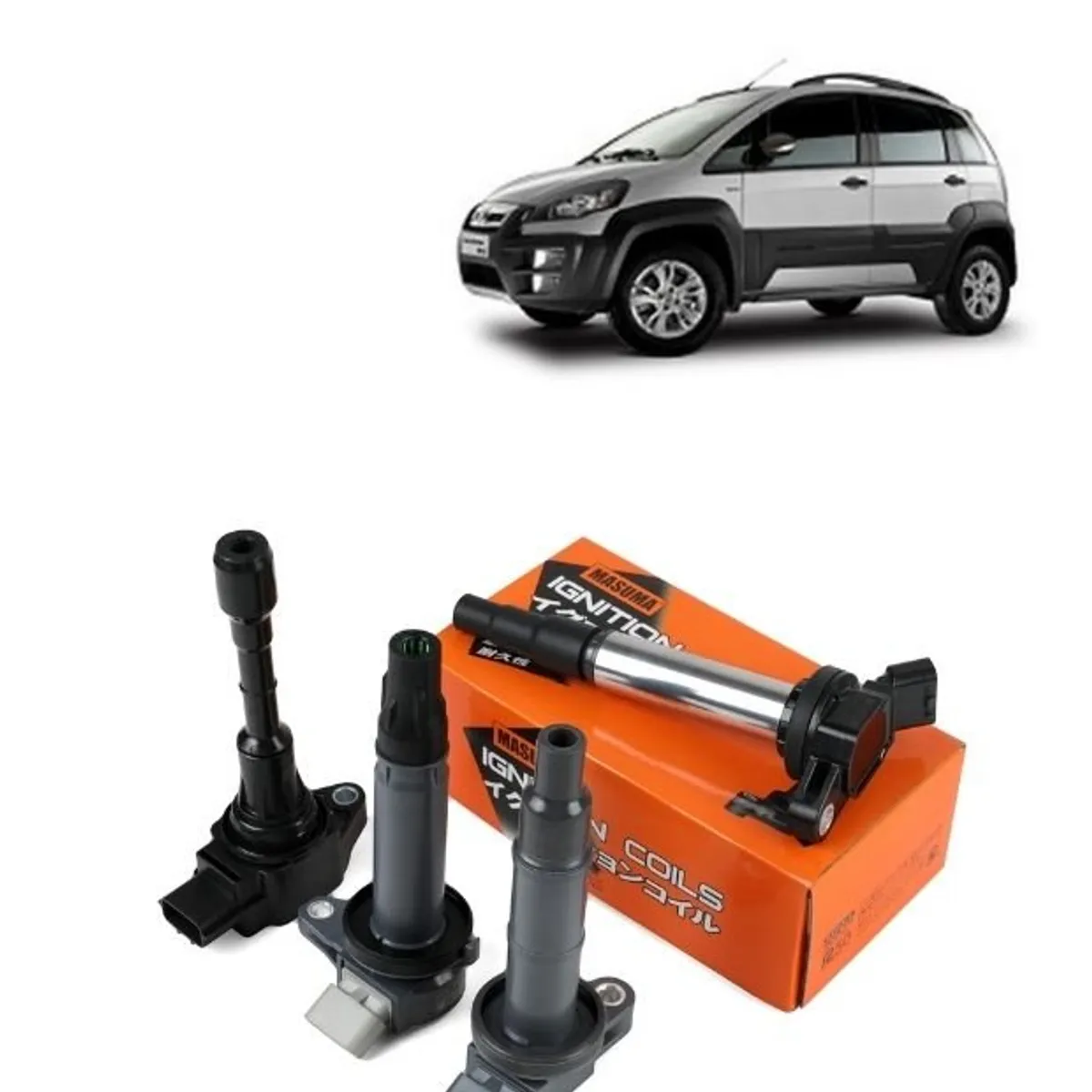 GENERICO - Bobina de Encendido Masuma Para Fiat Idea MIC-0055