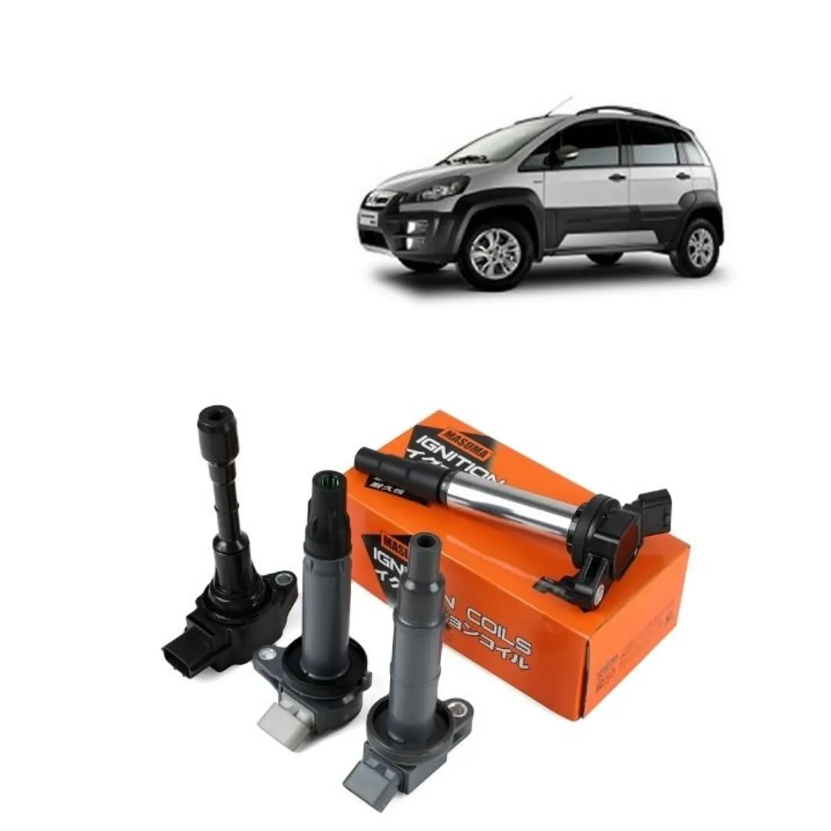 GENERICO - Bobina de Encendido Masuma Para Fiat Idea MIC-0055