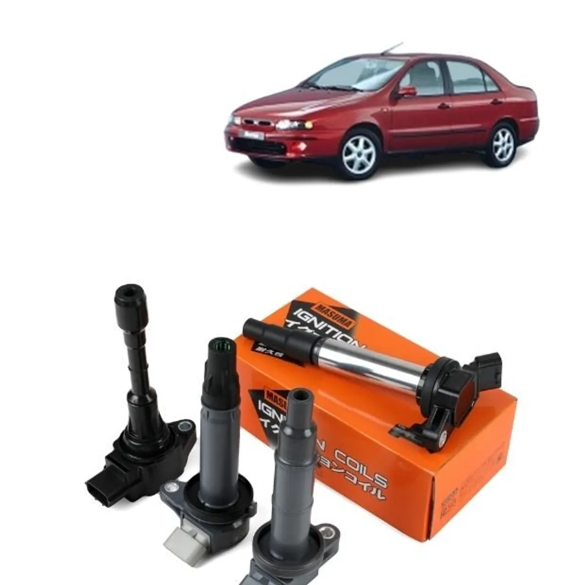 GENERICO - Bobina de Encendido Masuma Para Fiat Marea MIC-0055
