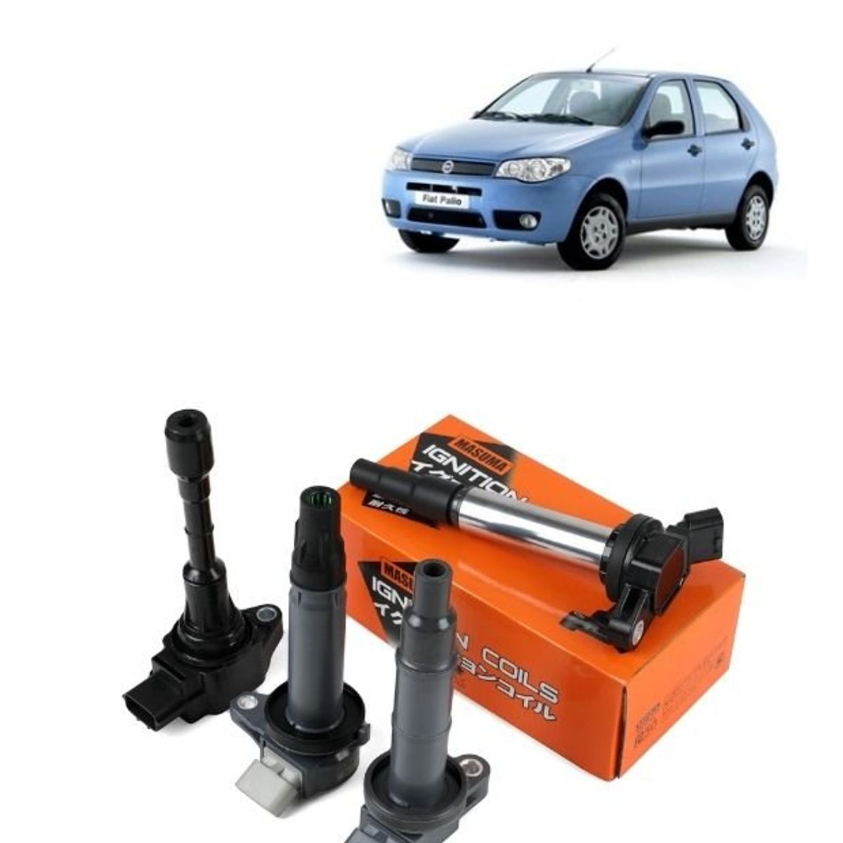 GENERICO - Bobina de Encendido Masuma Para Fiat Palio 16V MIC-0055