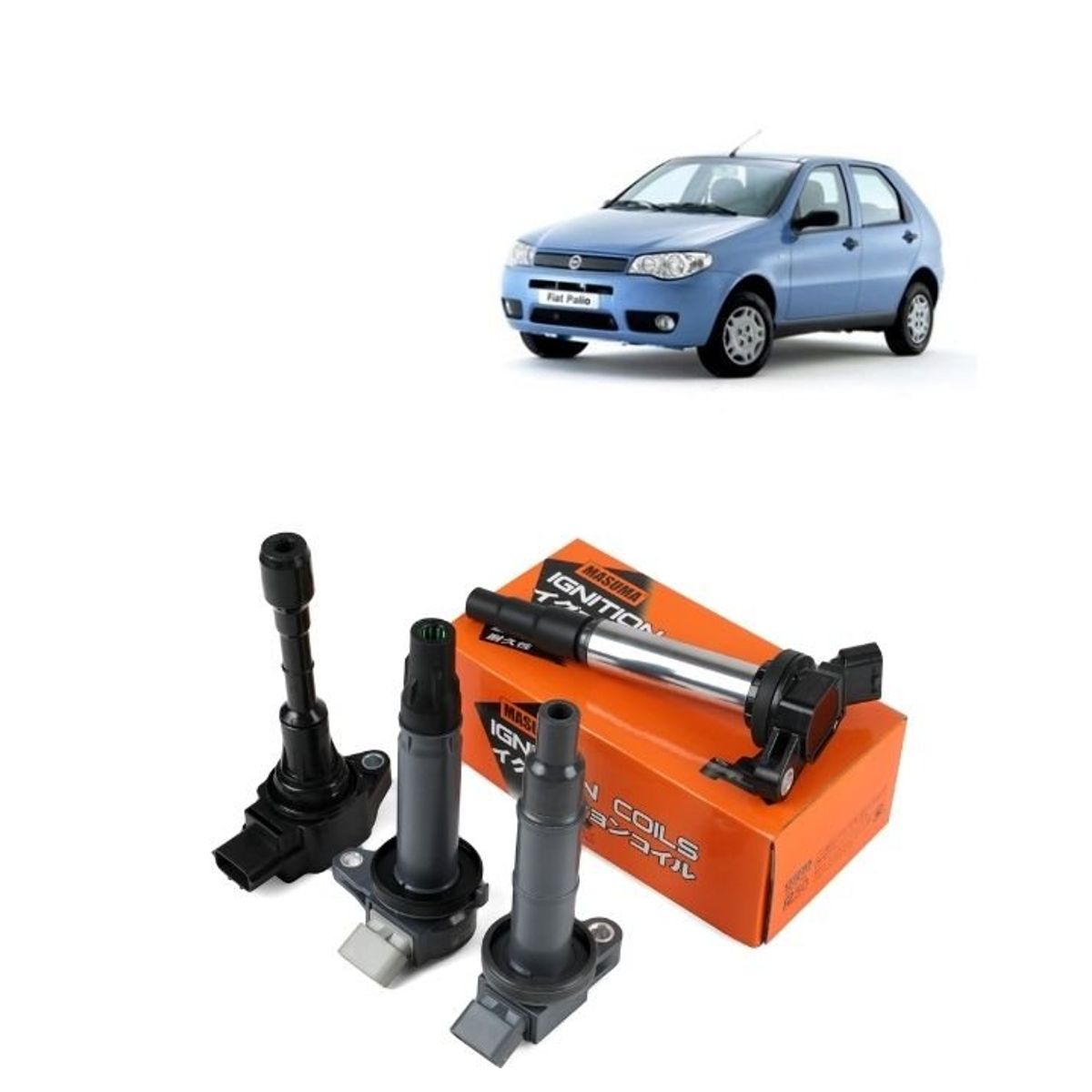 GENERICO - Bobina de Encendido Masuma Para Fiat Palio 16V MIC-0055