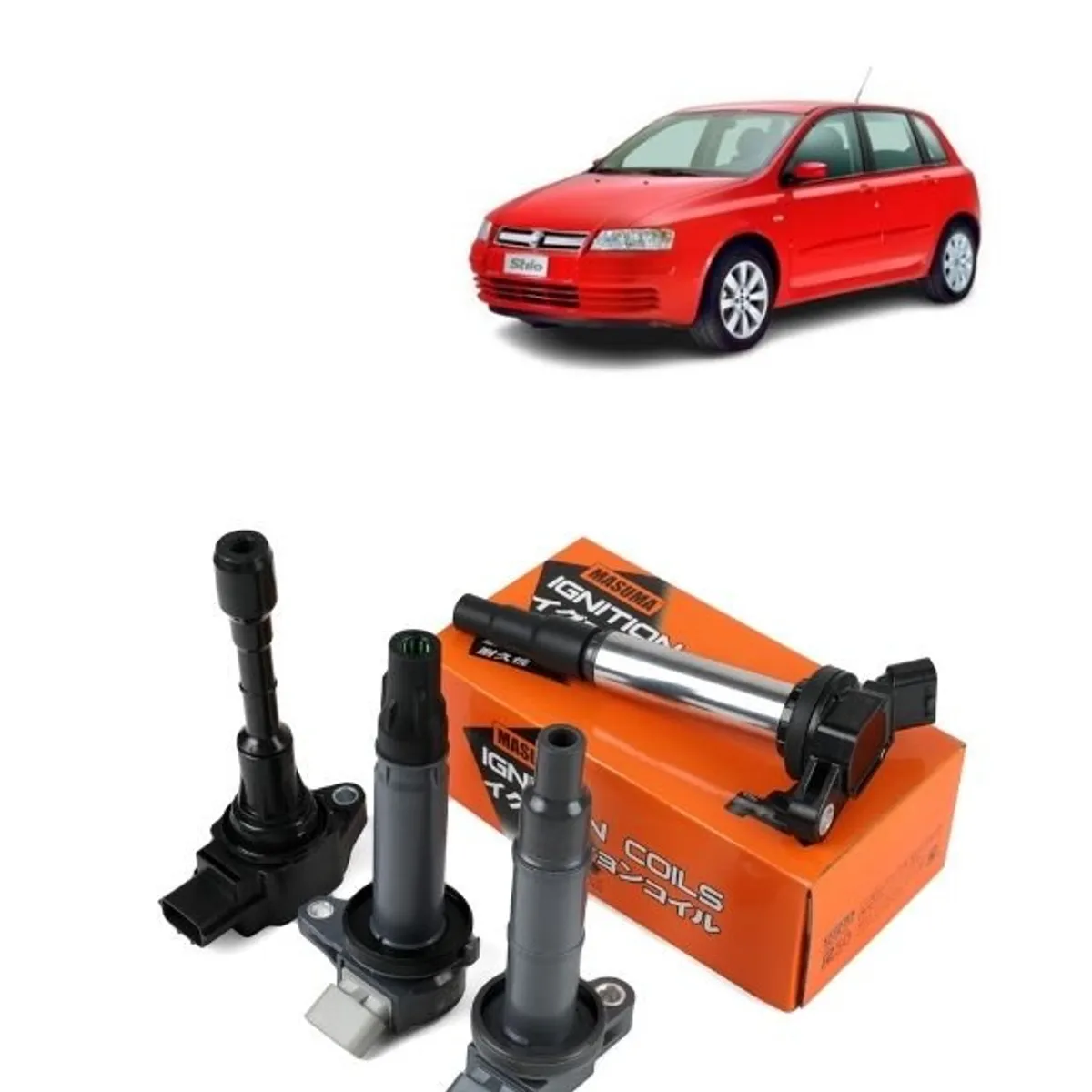 GENERICO - Bobina de Encendido Masuma Para Fiat Stilo 16V MIC-0055