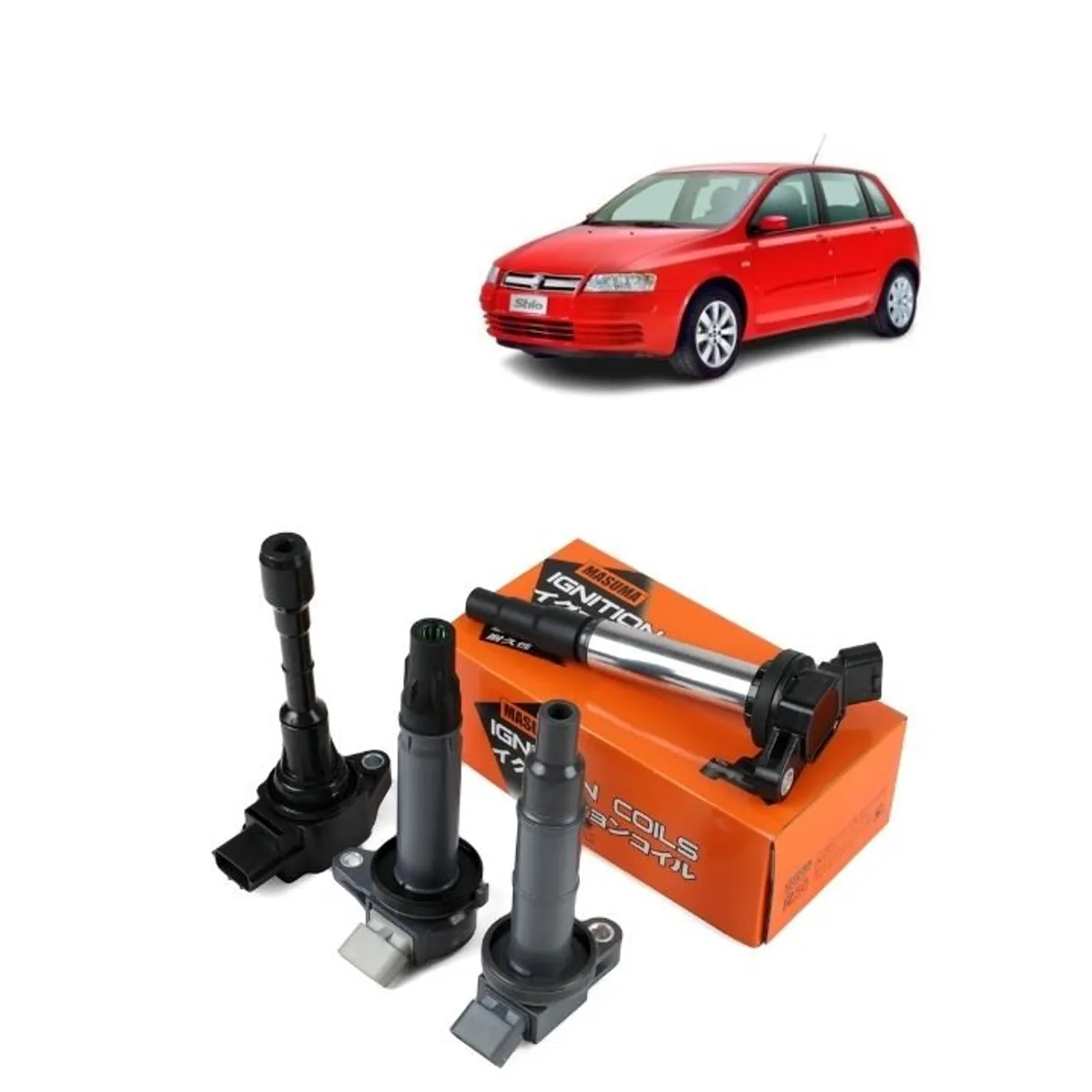 GENERICO - Bobina de Encendido Masuma Para Fiat Stilo 16V MIC-0055