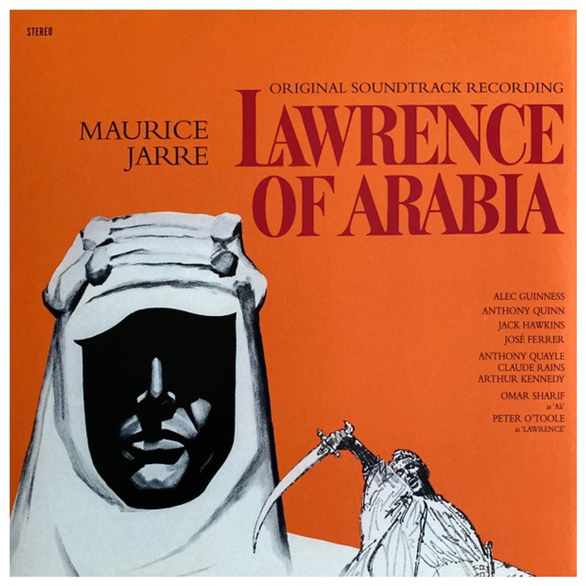 HITWAY MUSIC - LAWRENCE OF ARABIA - OST MAURICE JARRE TRANSPARENT RED VINYL - VINILO