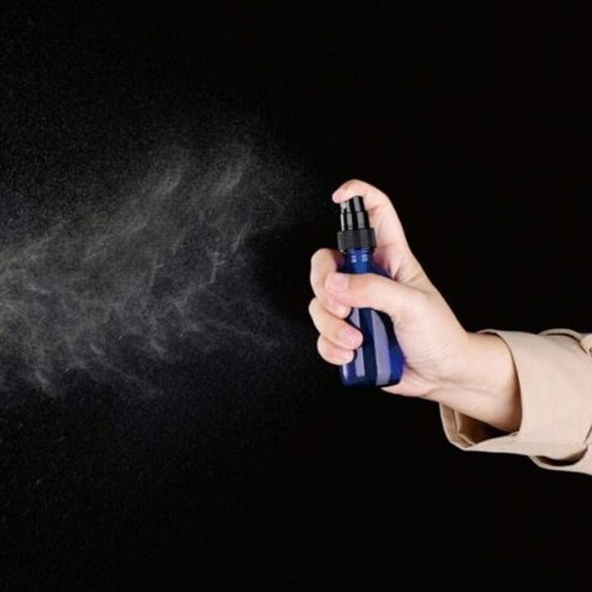 TERPENIC - Frasco de vidrio ámbar con atomizador spray 15ml