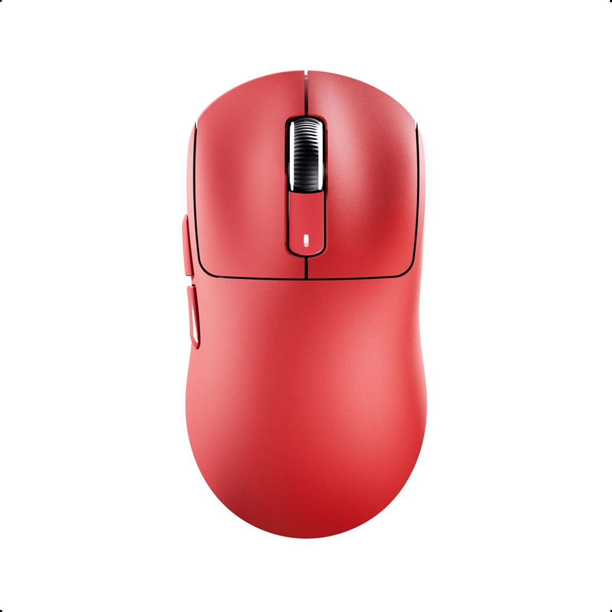 ATTACK SHARK - Mouse Attack Shark X3 Wireless Gaming Paw3395 Superlight Rojo