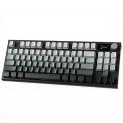 ATTACK SHARK - Teclado Mecánico K86 Inalambrico 75% Pantalla Moonlight Inglés Us