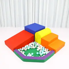 GENERICO - Circuito de Psicomotricidad Escalada y Piscina de Pelotas Ayukan