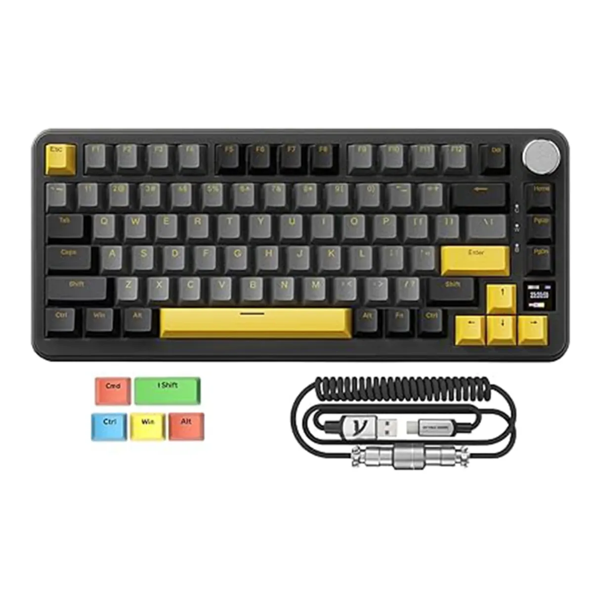 ATTACK SHARK - Teclado Mecánico Attack Shark X85 Pro 75% Gasket Rgb Tri-modo