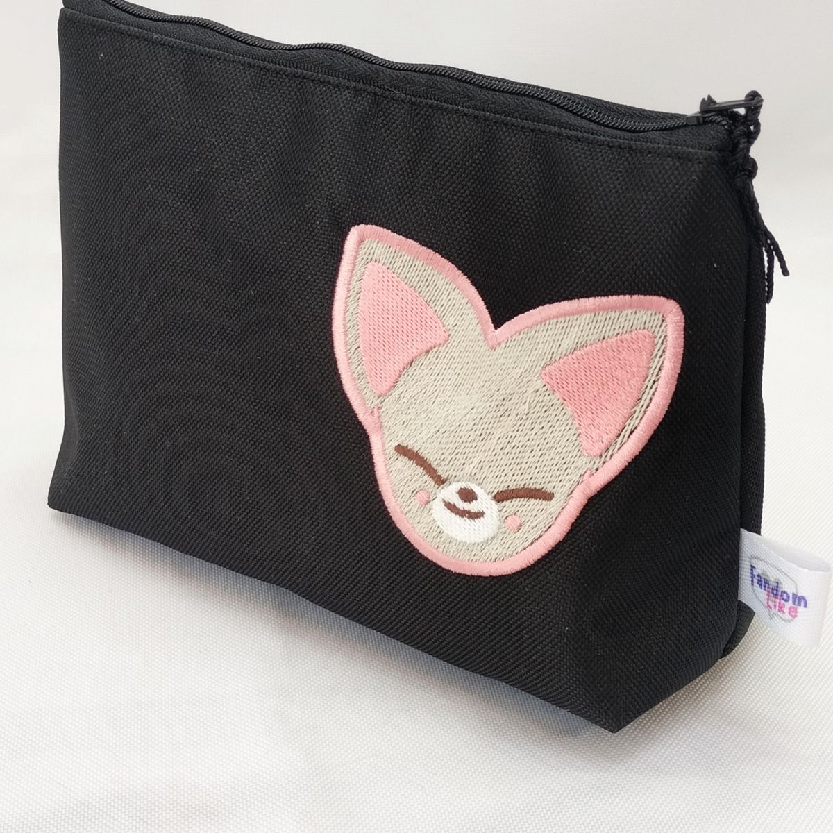 GENERICO - Estuche Bordado Skzoo - FoxiNY negro