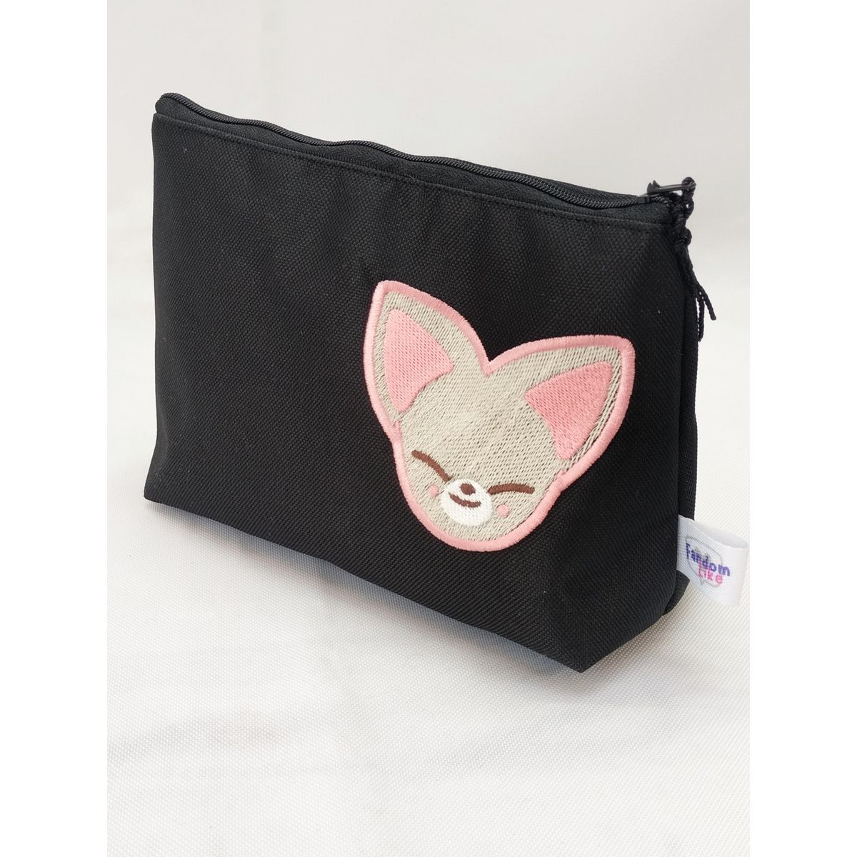 GENERICO - Estuche Bordado Skzoo - FoxiNY negro