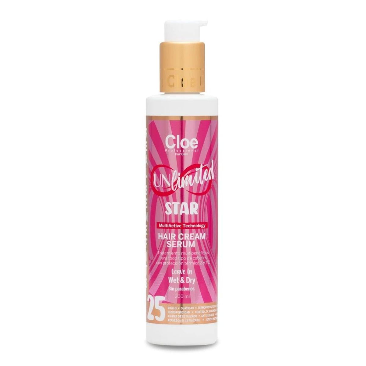 CLOE - 25 Beneficios Cloe Unlimited Star 200 Ml Leave In