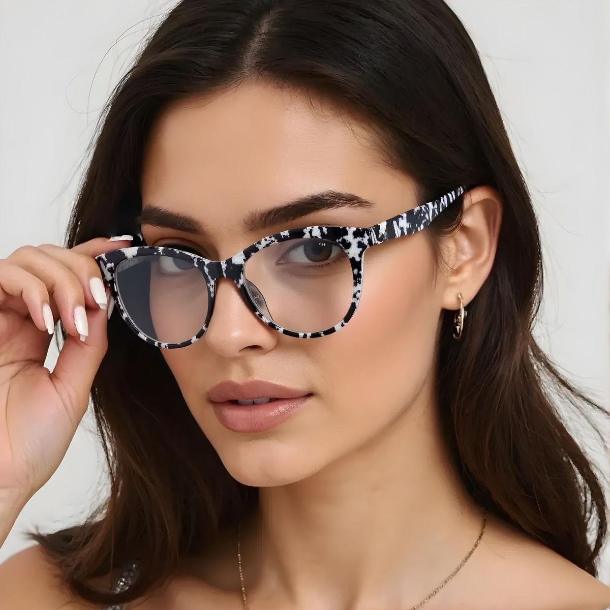 ACHIK - Lentes de Lectura para mujer opticos presbicia Achik Mosaic Marble con filtro Azul para pantallas
