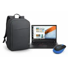 GENERICO - Combo Lenovo ThinkPad T490 + Mochila B210 15 + Mouse Logi M190
