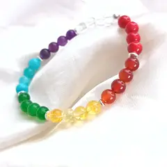 GENERICO - Pulsera de piedras acorde a 7 chakras